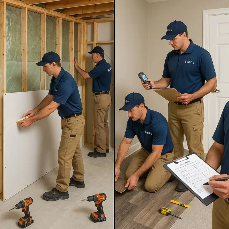 Repairs and Reconstruction process in LaSalle County, IL